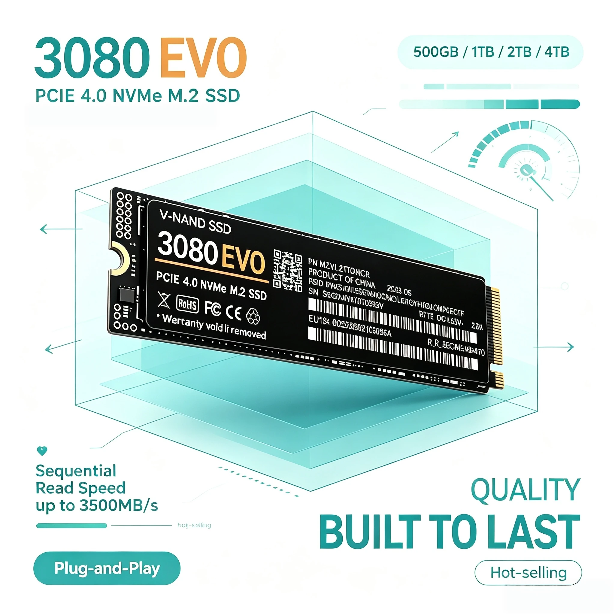3080 EVO M.2 NVMe SSD 3500MB/s - M.2 Nvme 4Tb Pcie 4.0 Ssd review and price