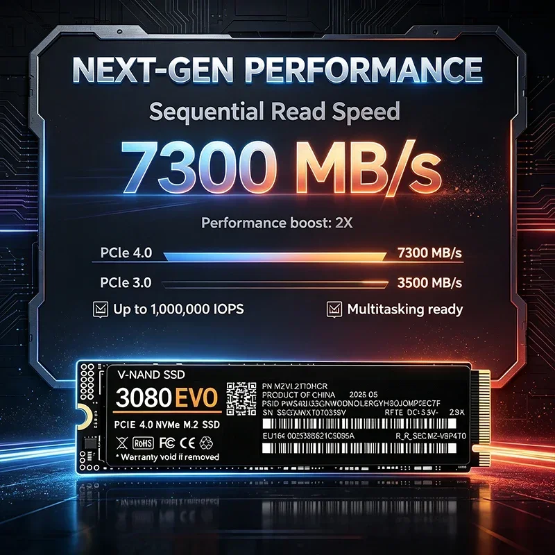 3080 EVO M.2 NVMe SSD 3500MB/s - M.2 Nvme 4Tb Pcie 4.0 Ssd review and price