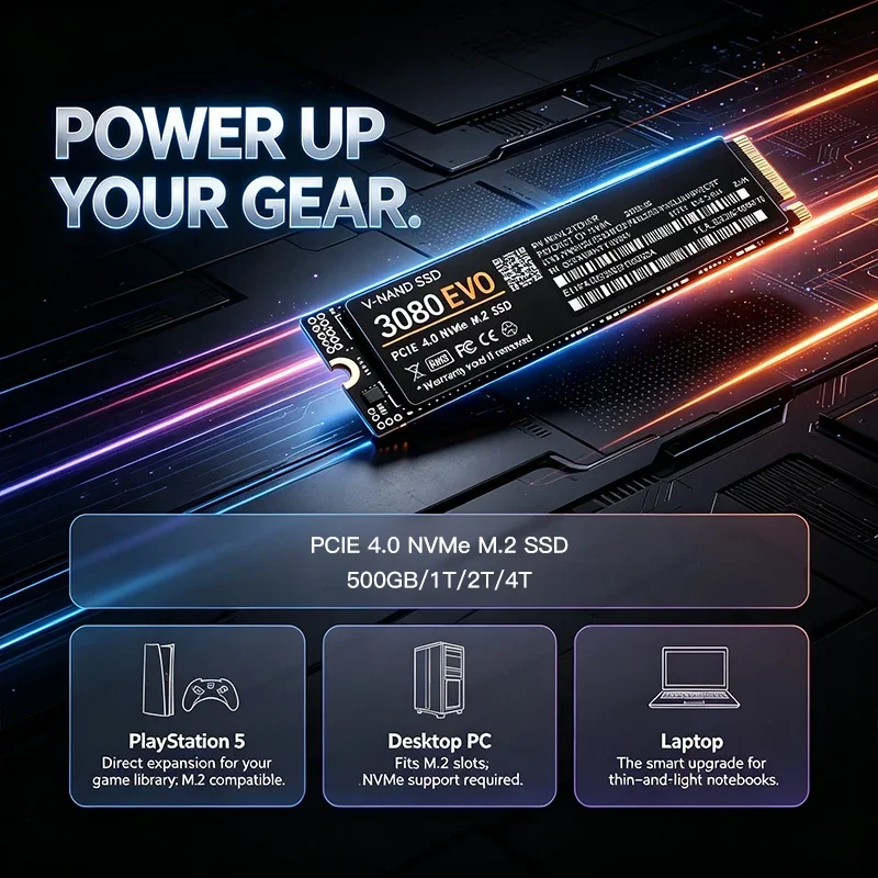 3080 EVO M.2 NVMe SSD 3500MB/s - M.2 Nvme 4Tb Pcie 4.0 Ssd review and price