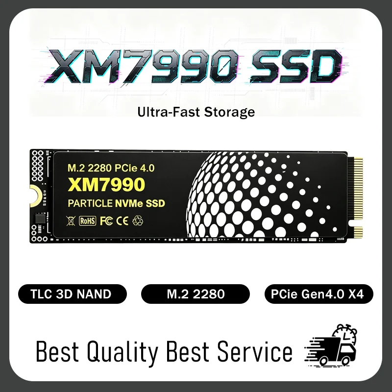 XM7990 M.2 NVMe SSD 500GB 1TB  - M.2 Nvme 4Tb Pcie 4.0 Ssd review and price