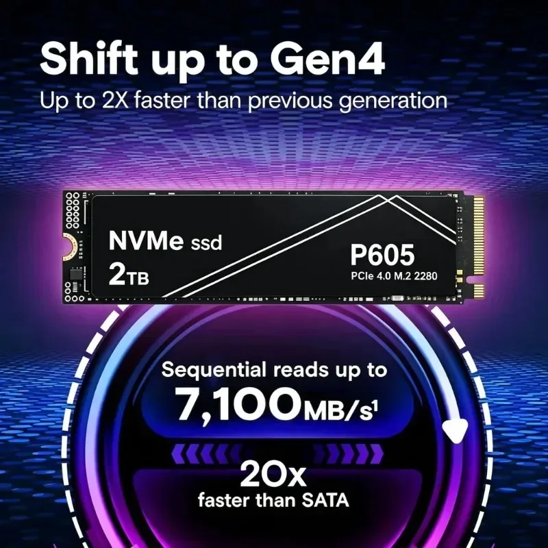 P605 NVMe SSD 7100MB/s PCIe 4. - M.2 Nvme 4Tb Pcie 4.0 Ssd review and price