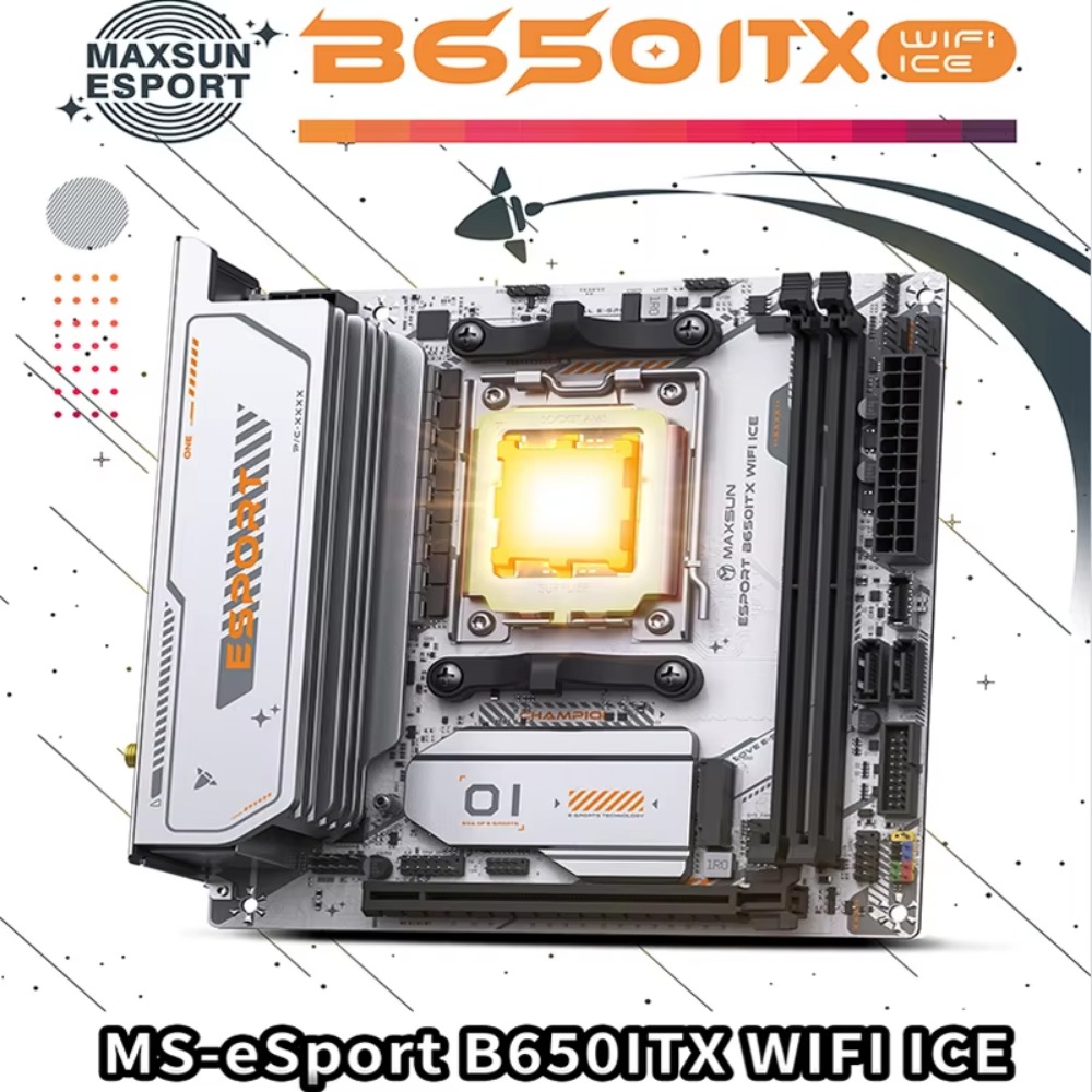 MAXSUN Motherboard ESport B650 - B650 Itx Motherboard Wifi review and price