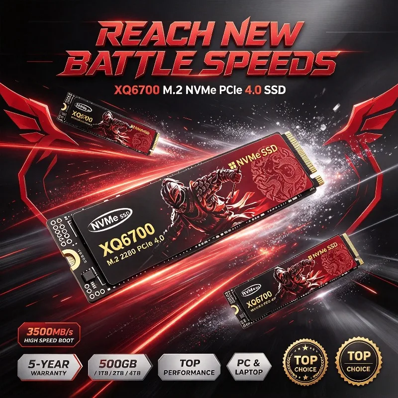 XQ6700 M.2 NVMe SSD 500GB 4TB  - M.2 Nvme 4Tb Pcie 4.0 Ssd review and price